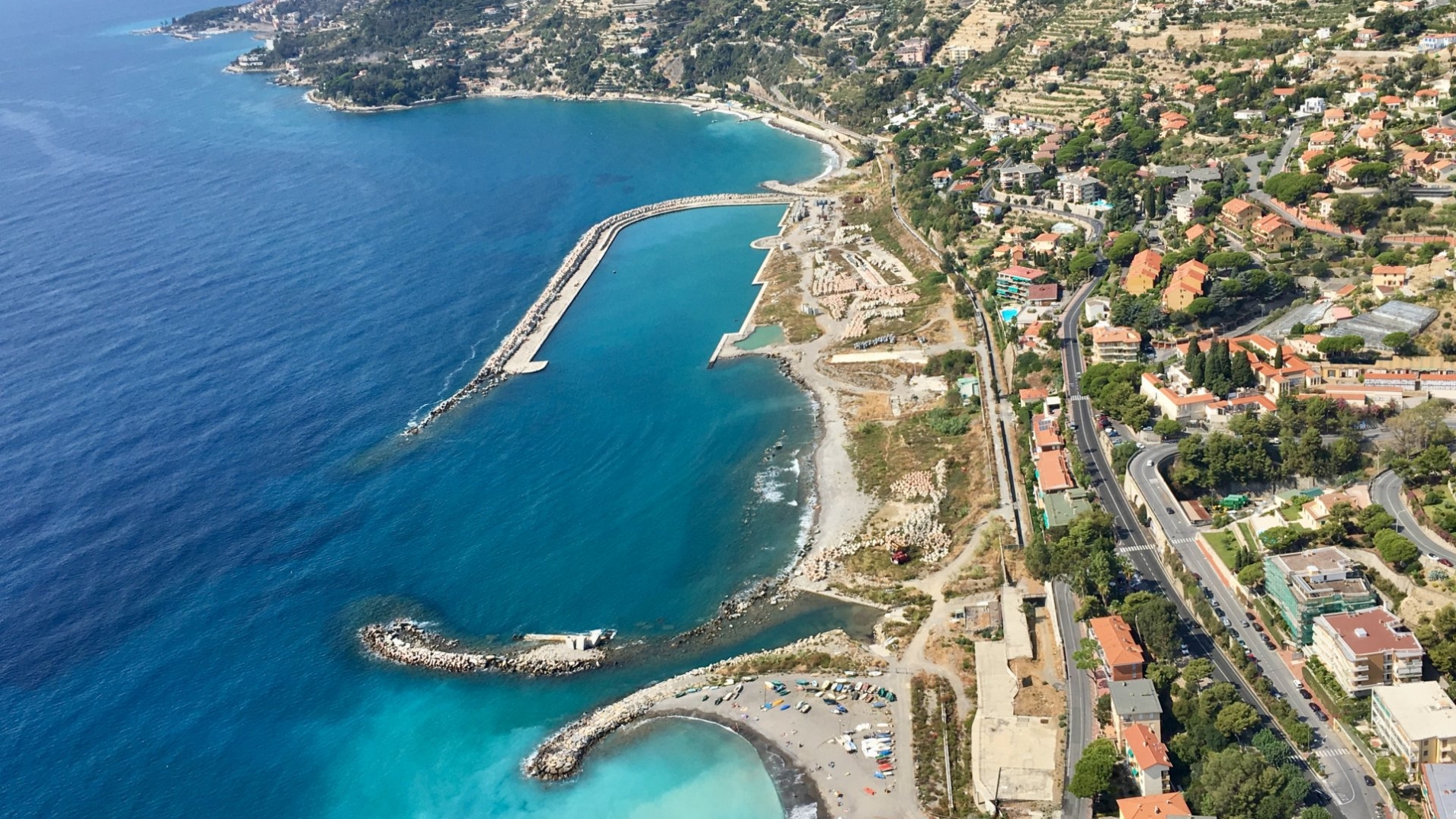 Bordighera e Ospedaletti - lungomare e palme